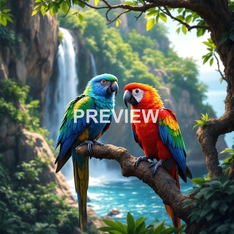 an-island-with-a-waterfall-and-two-rare-colorful-bird (42)_250320200049_Filename Text 2_01022_Filename Text 3_result